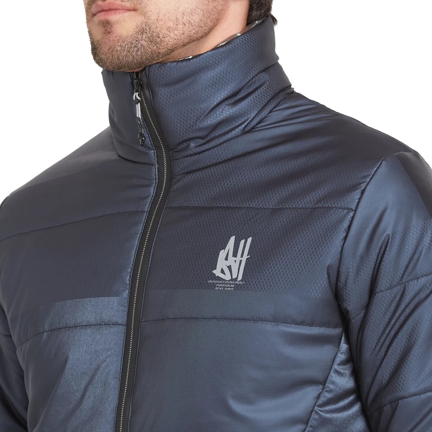 Navy Regular Fit  Mens' Jacket by Being Human Clothing