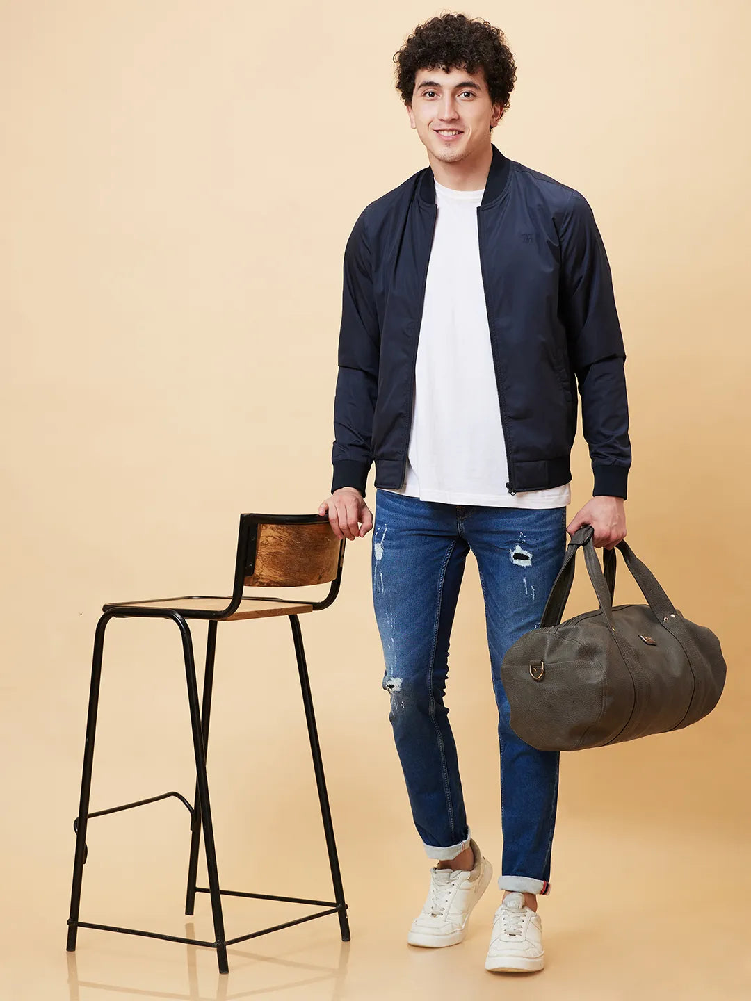 Being Human Clothing Men  Jackets-Navy