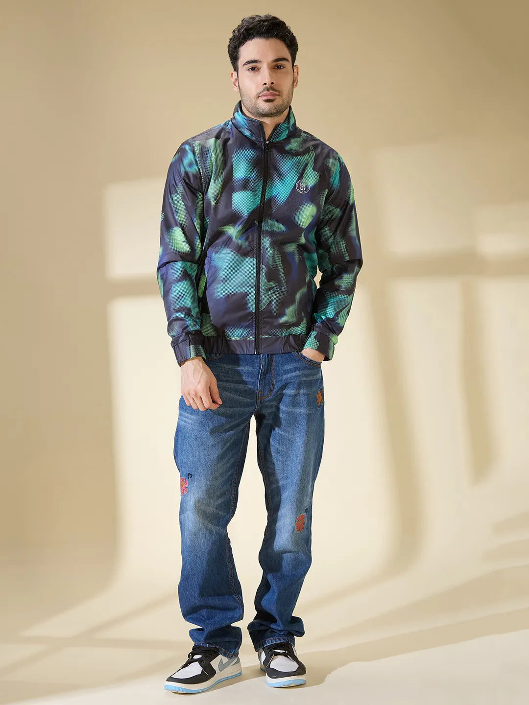 Being Human Clothing Men None Jackets-Black/Green