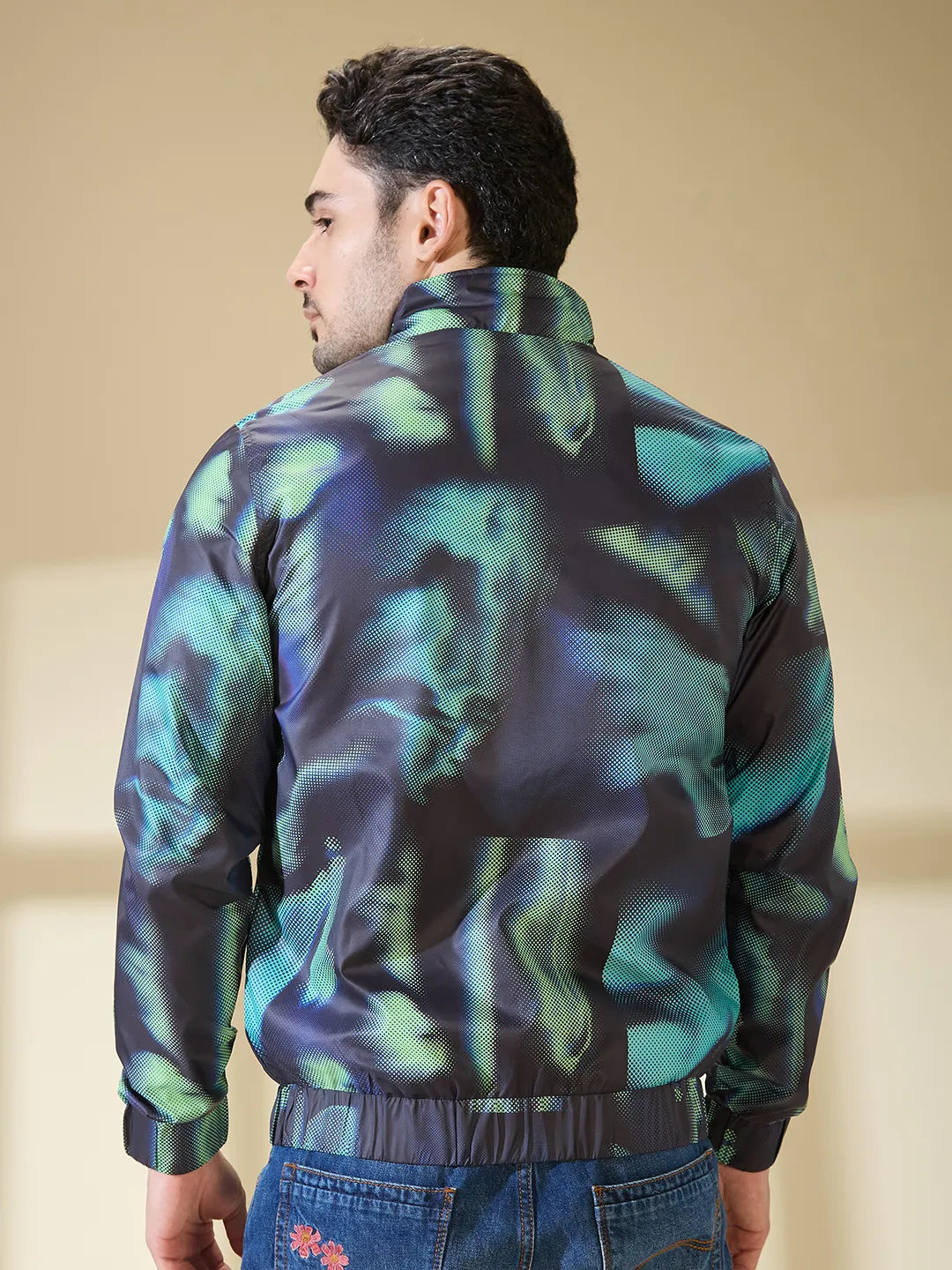 Being Human Clothing Men None Jackets-Black/Green