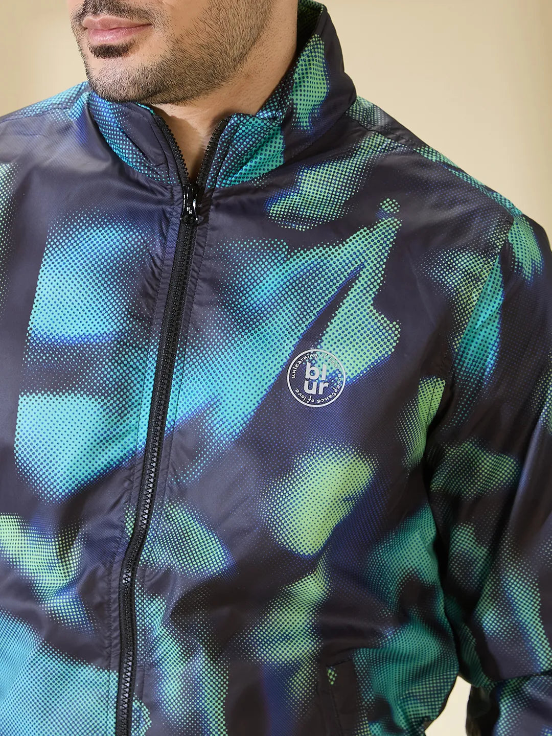 Being Human Clothing Men None Jackets-Black/Green