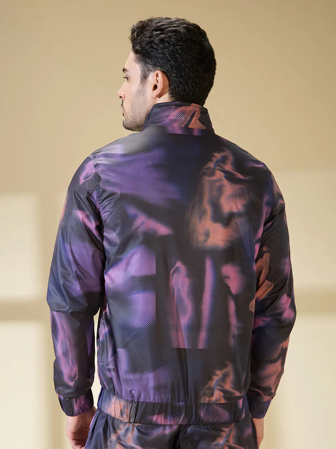 Being Human Clothing Men None Jackets-Black/Purple