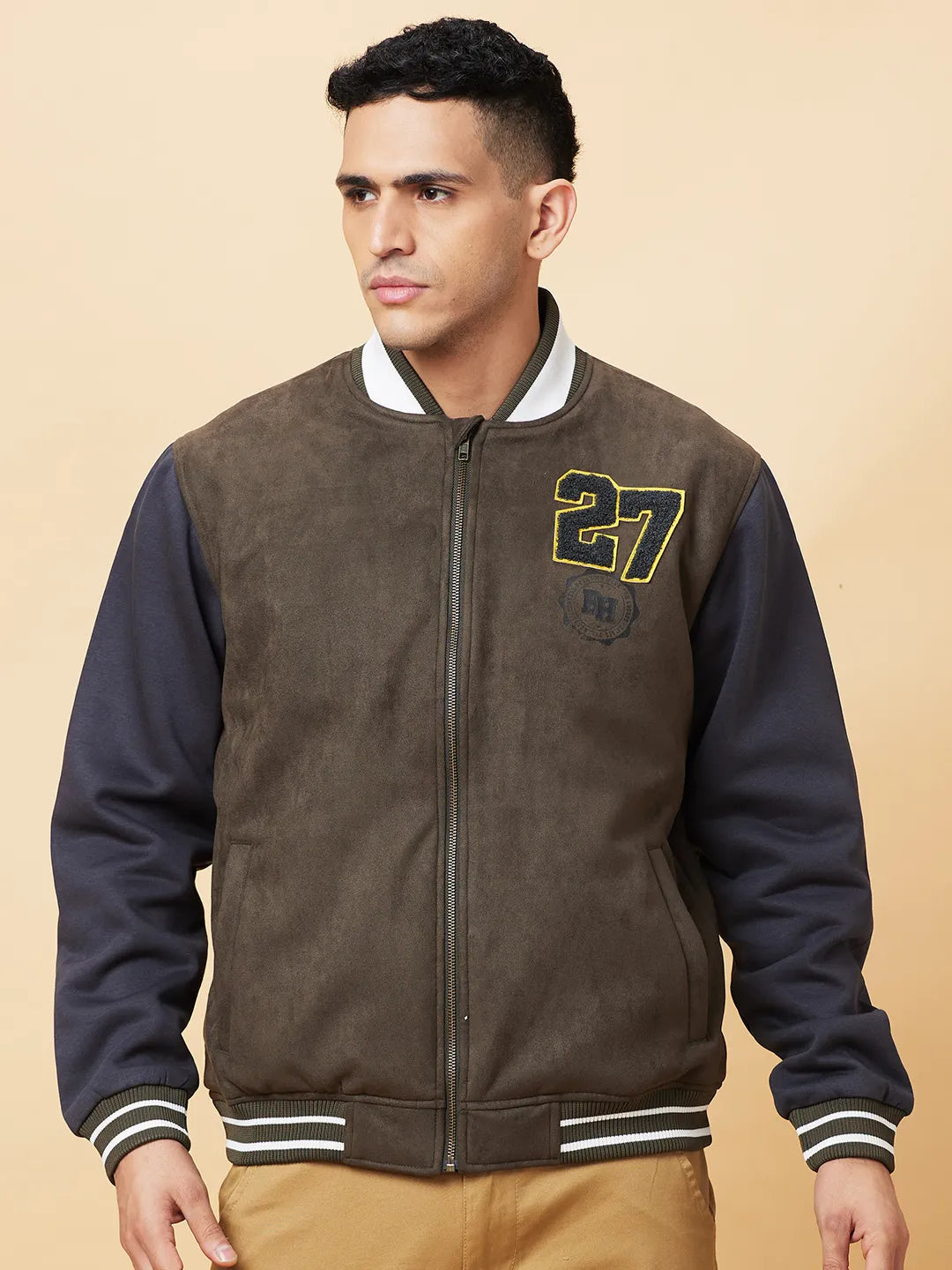 Being Human Clothing Mens-Top Jackets Olive