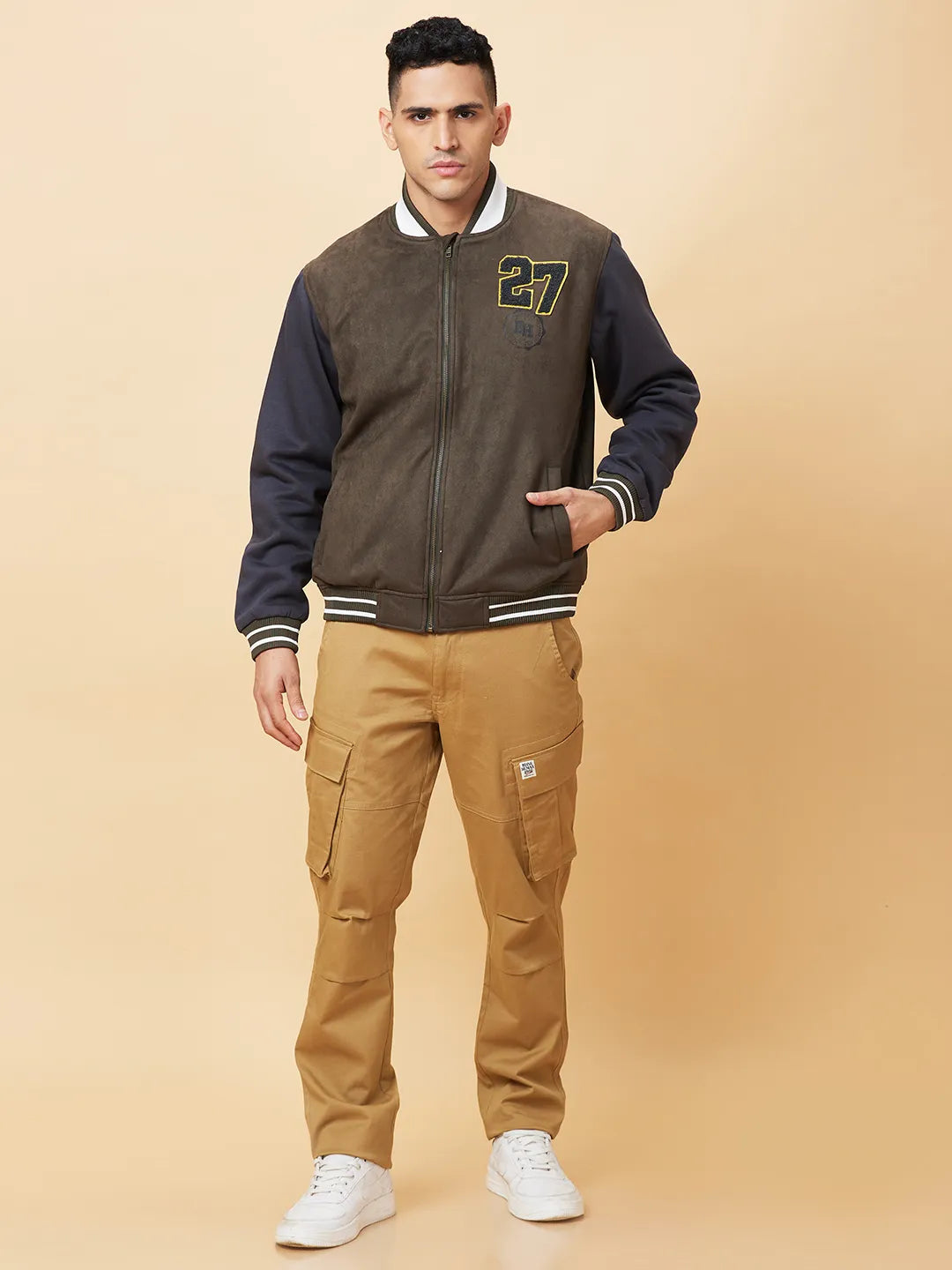 Being Human Clothing Mens-Top Jackets Olive