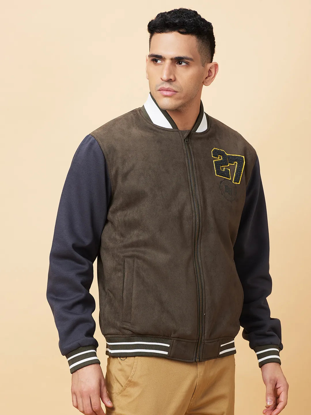 Being Human Clothing Mens-Top Jackets Olive