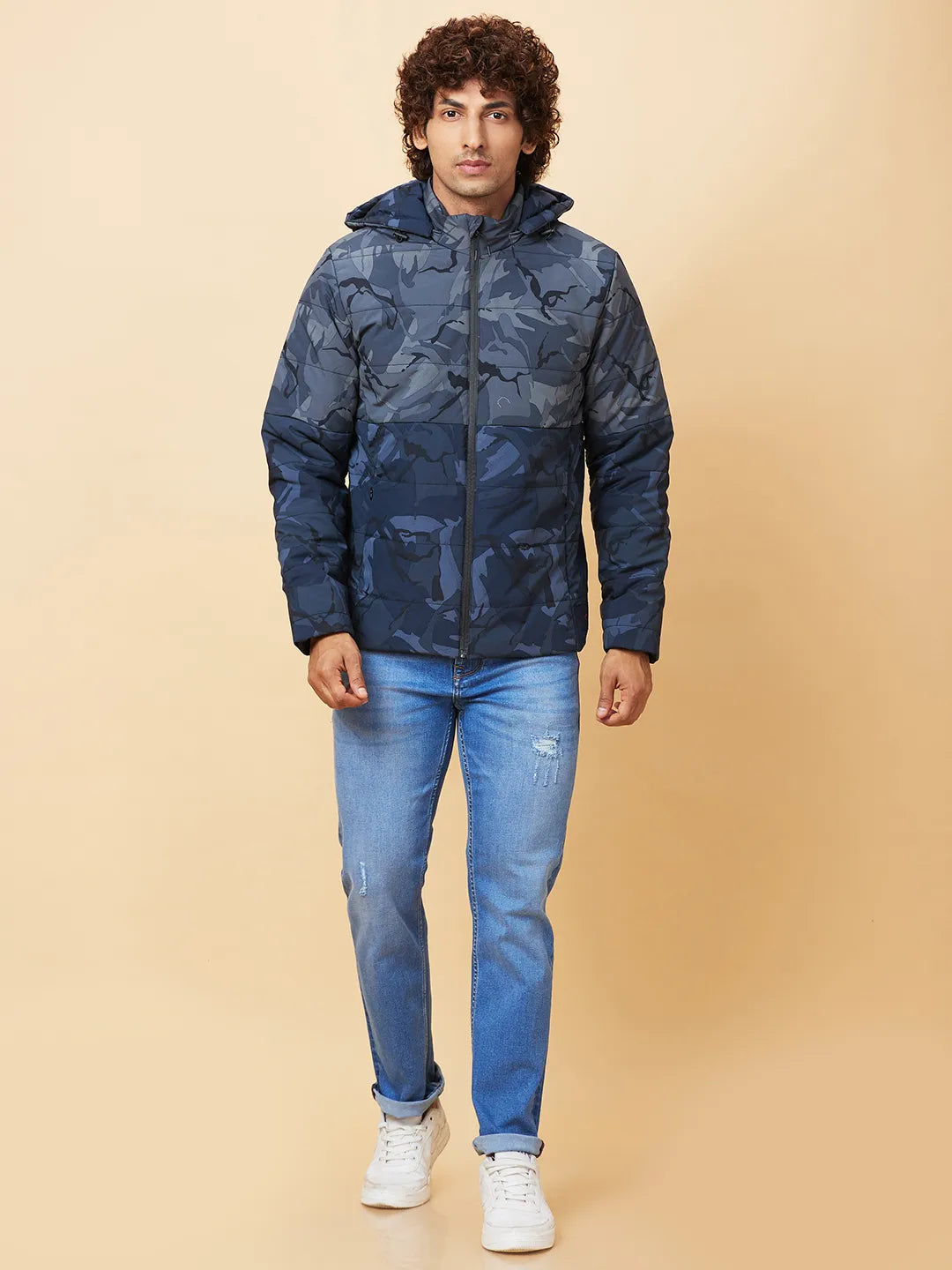 Grey  Regular Fit  Mens' Jacket by Being Human Clothing