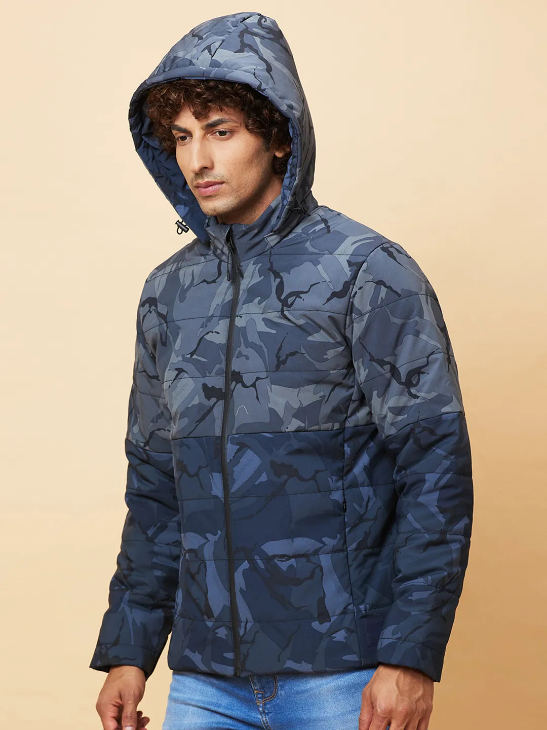 Grey  Regular Fit  Mens' Jacket by Being Human Clothing