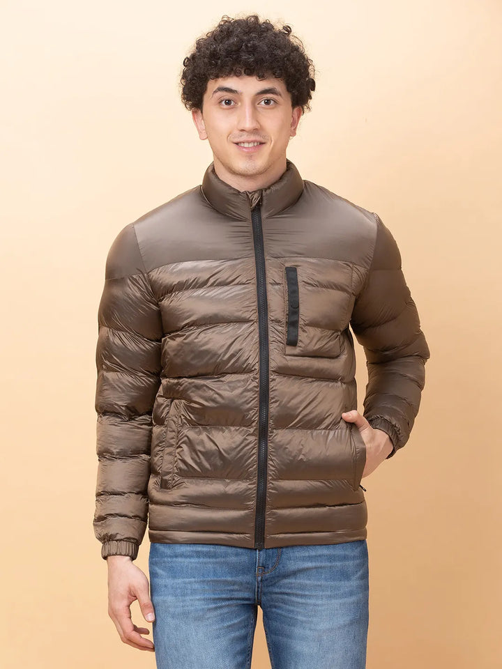 Copper Regular Fit Long Sleeves Men's Jacket