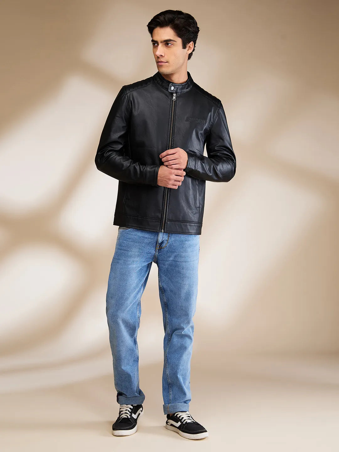 Being Human Clothing Mens-Top Jackets Black