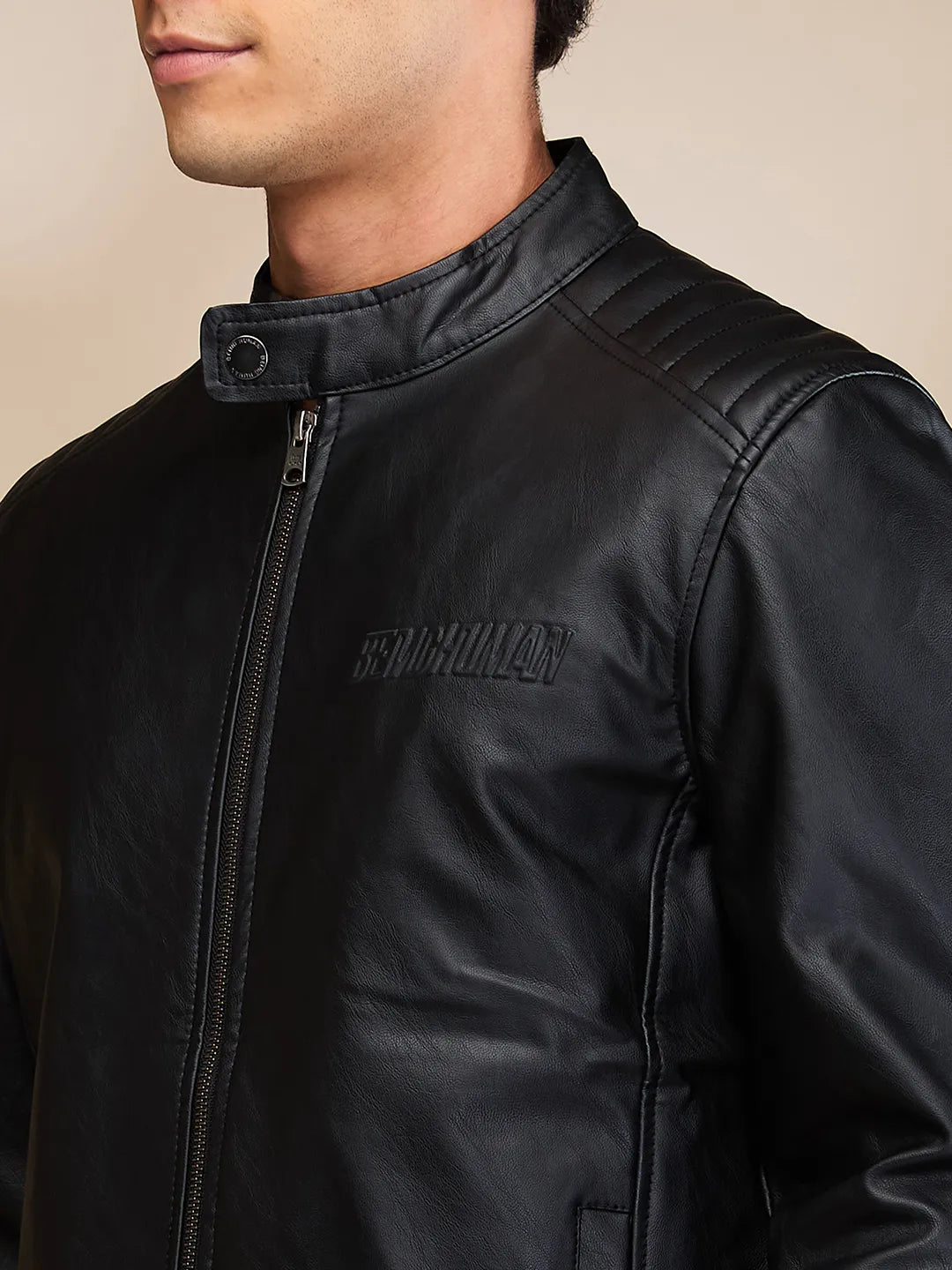 Being Human Clothing Mens-Top Jackets Black