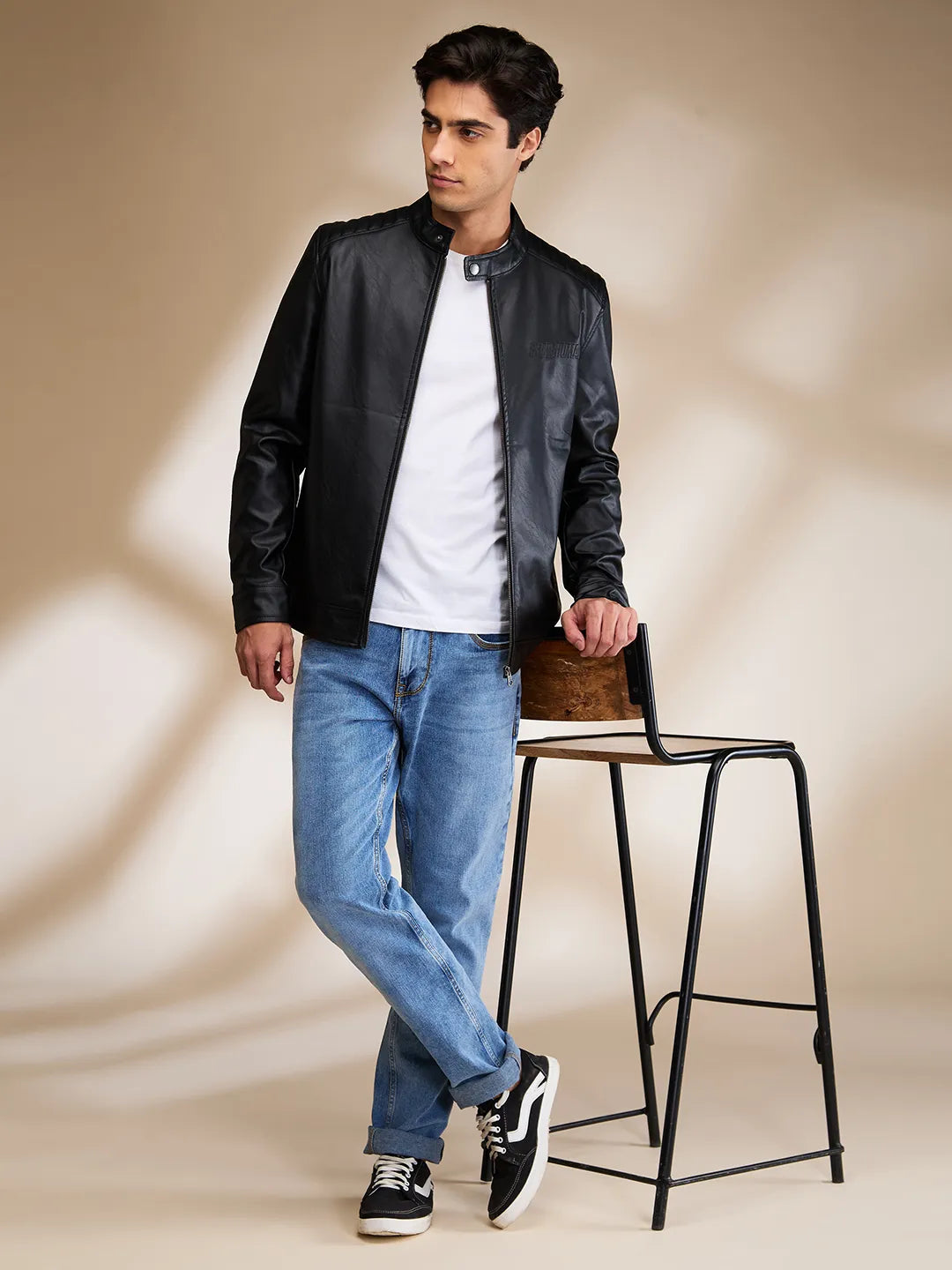 Being Human Clothing Mens-Top Jackets Black