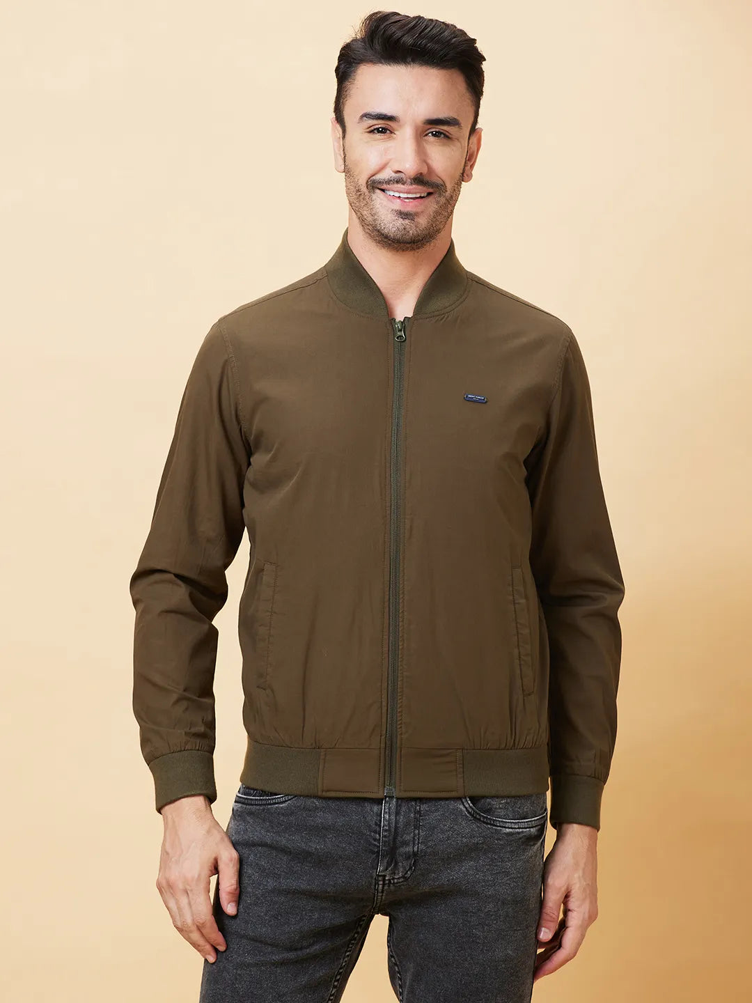 Being Human Clothing Men  Jackets-Olive