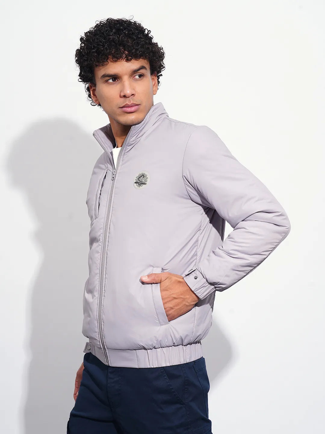 Being Human Clothing Mens-Top Jackets Silver