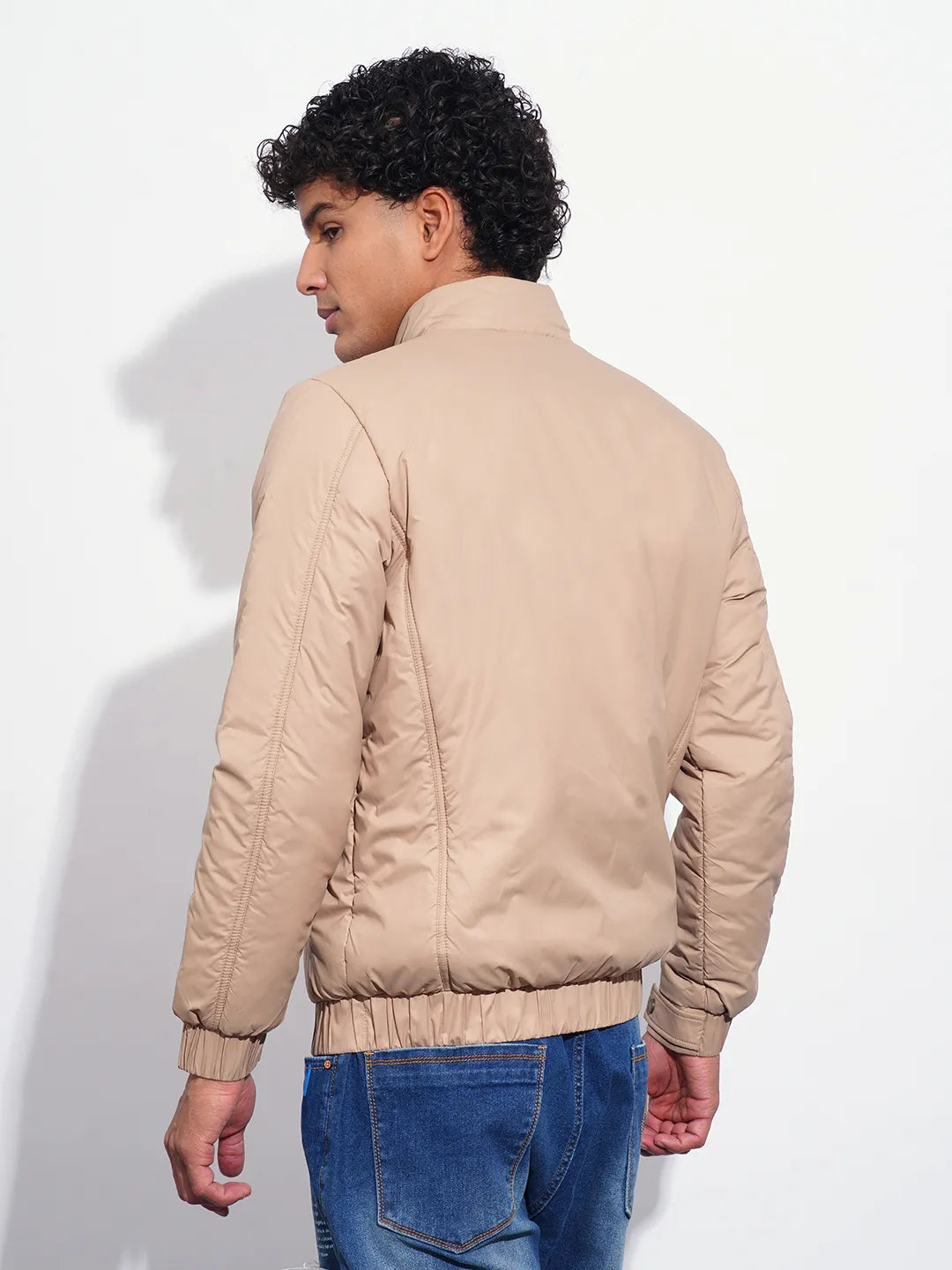 Being Human Clothing Mens-Top Jackets Fawn