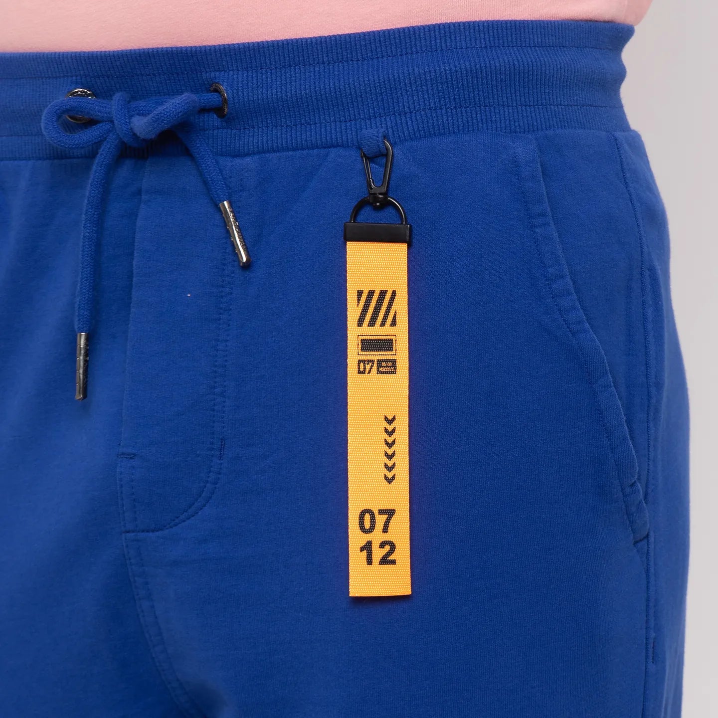 Men Regular Fit Track-Royal Blue by Being Human Clothing