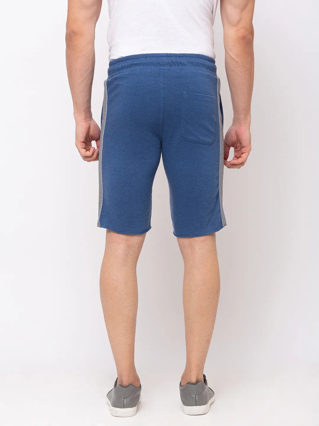 Being Human Clothing Men Regular Fit Shorts-Deep Blue Mel