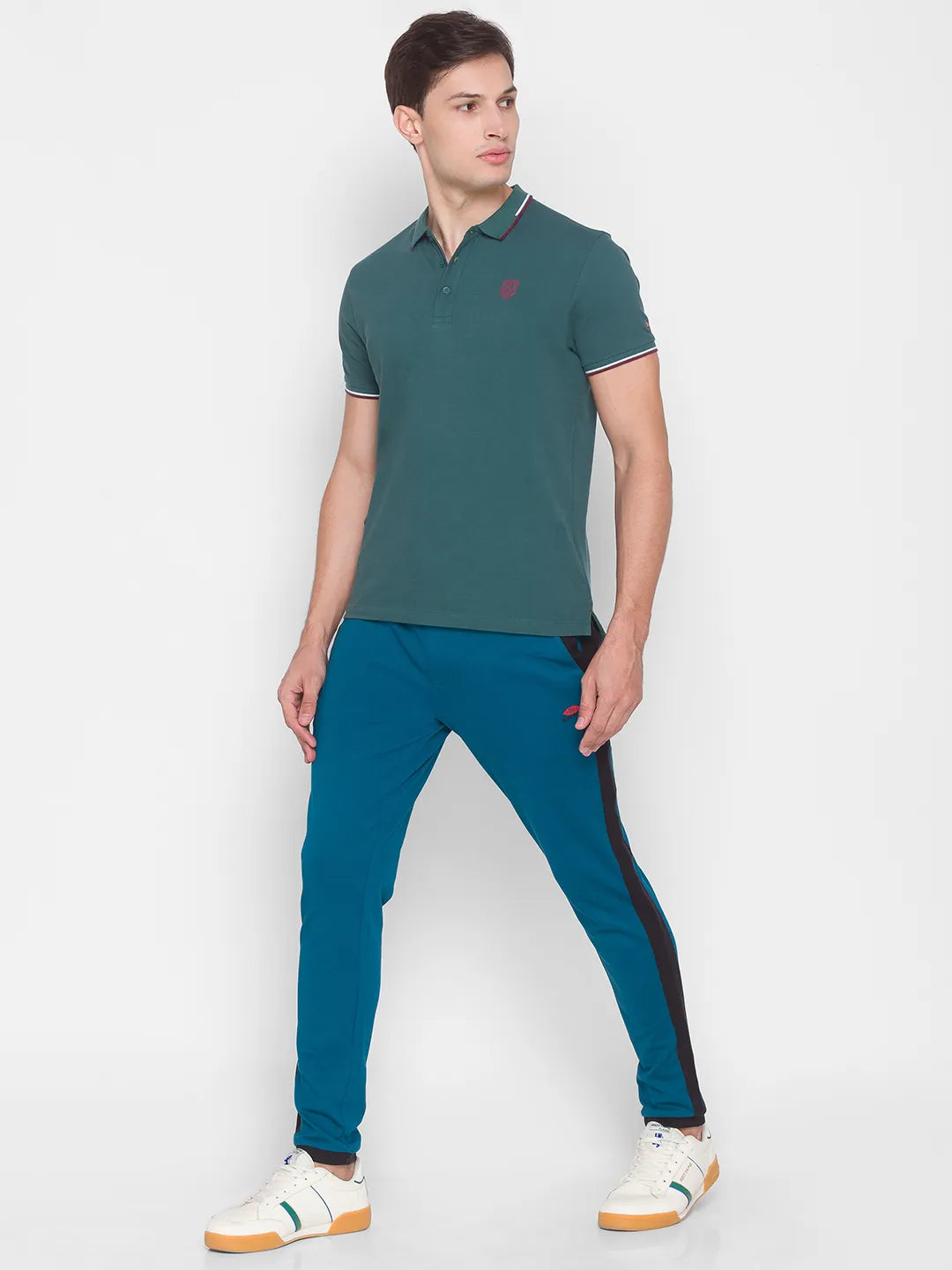 Being Human Clothing Men Regular Fit Track-Teal