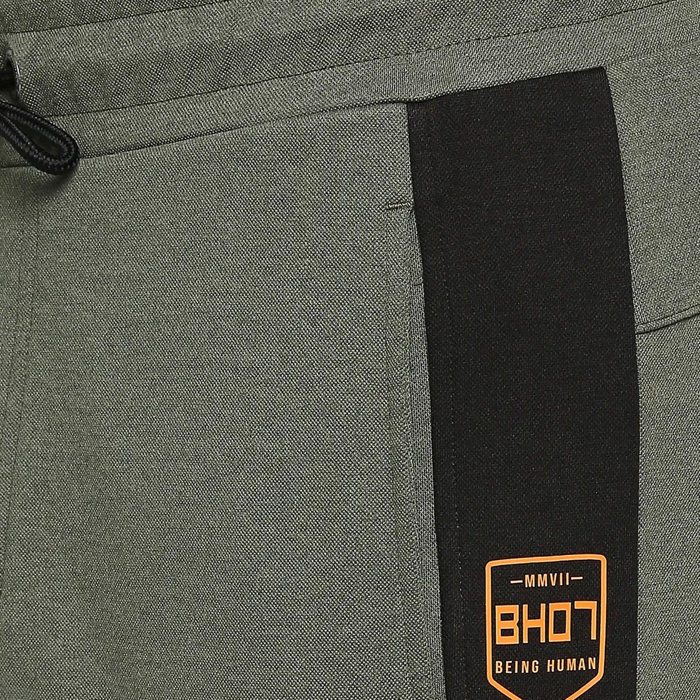 Green Regular Fit Men's Track Pants by Being Human Clothing