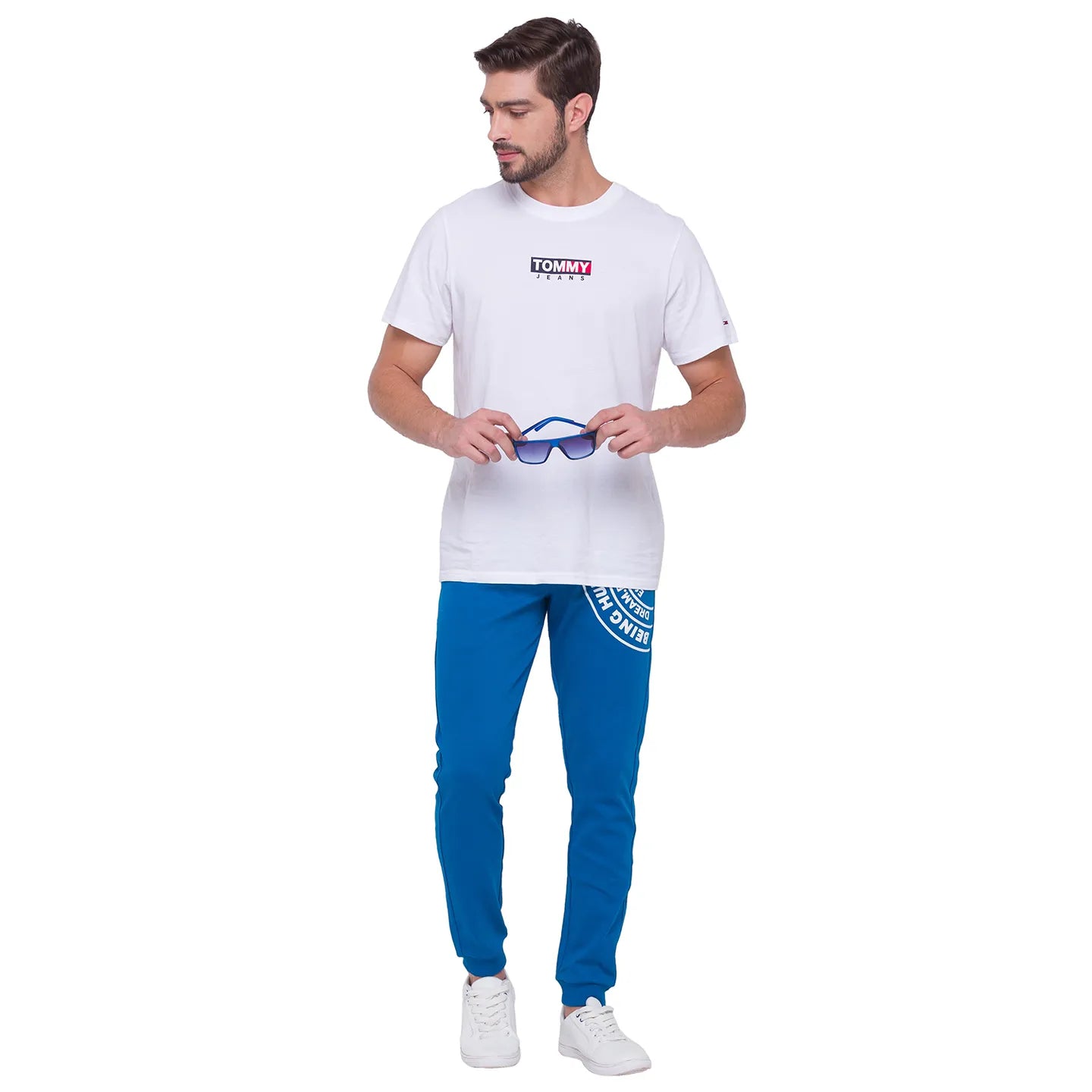 Being Human Clothing Men Regular Fit Track-Marine Blue