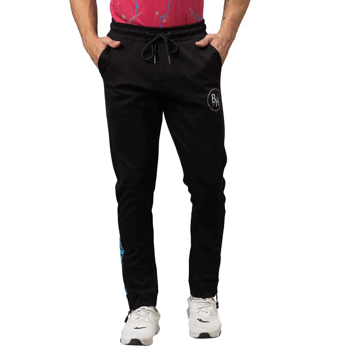 Being Human Clothing Men Regular Fit Track-Black