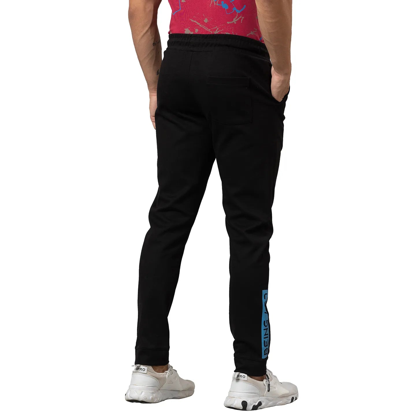 Being Human Clothing Men Regular Fit Track-Black