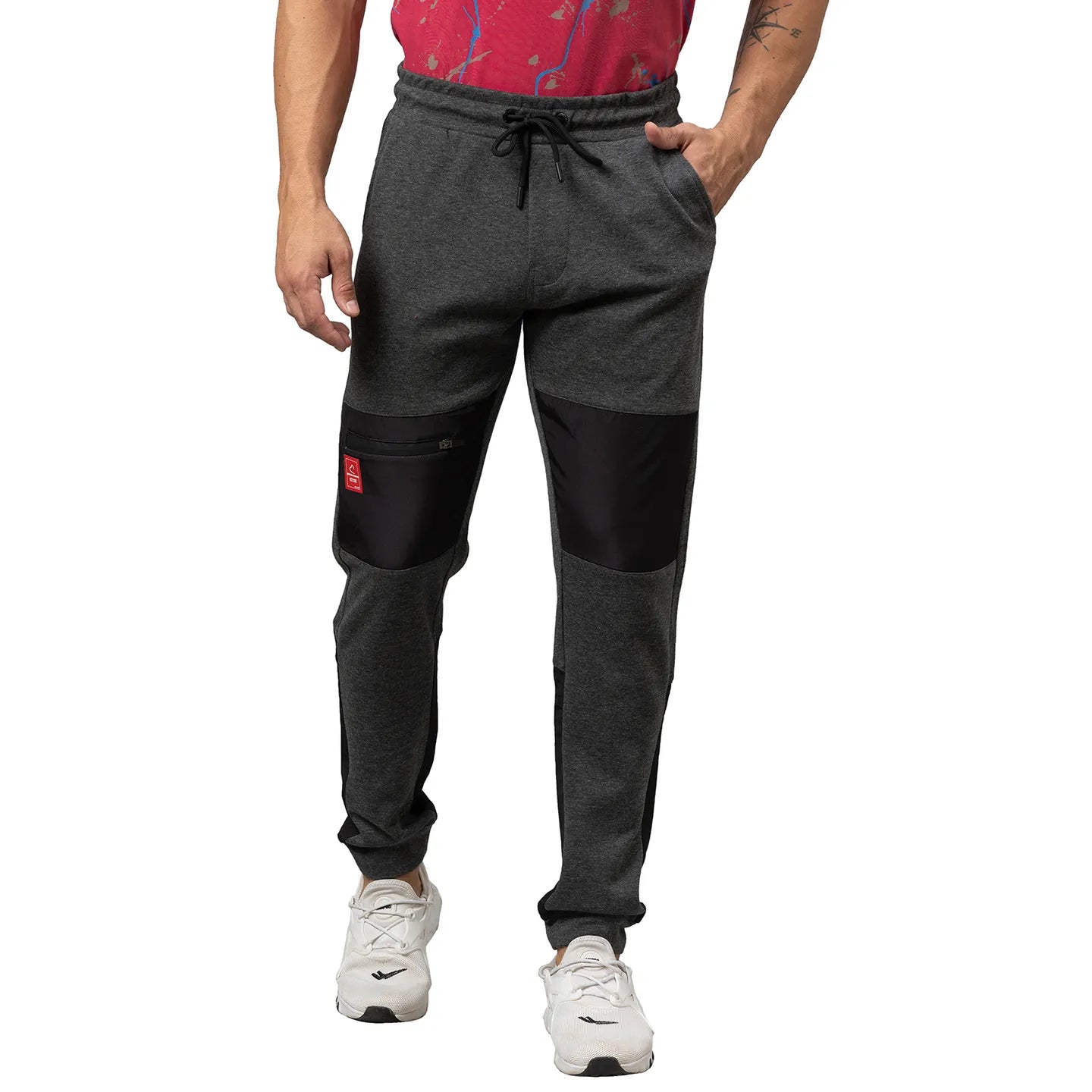 Being Human Clothing Men Regular Fit Track-Anthra Mel