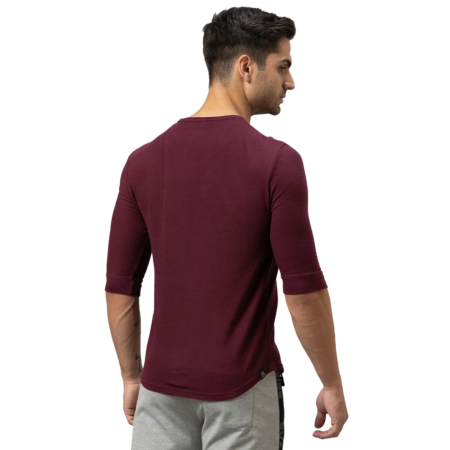 Grey Regular Fit Track Pants For Men By Being Human Clothing