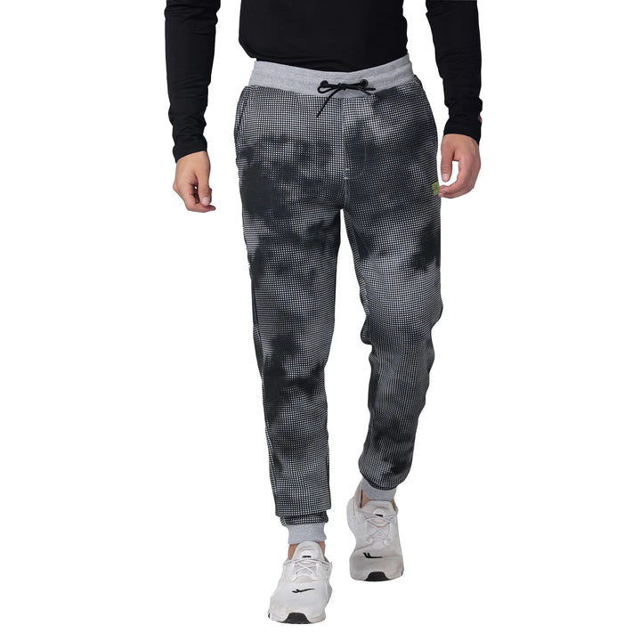 Grey Regular Fit Men's Track Pants by Being Human Clothing
