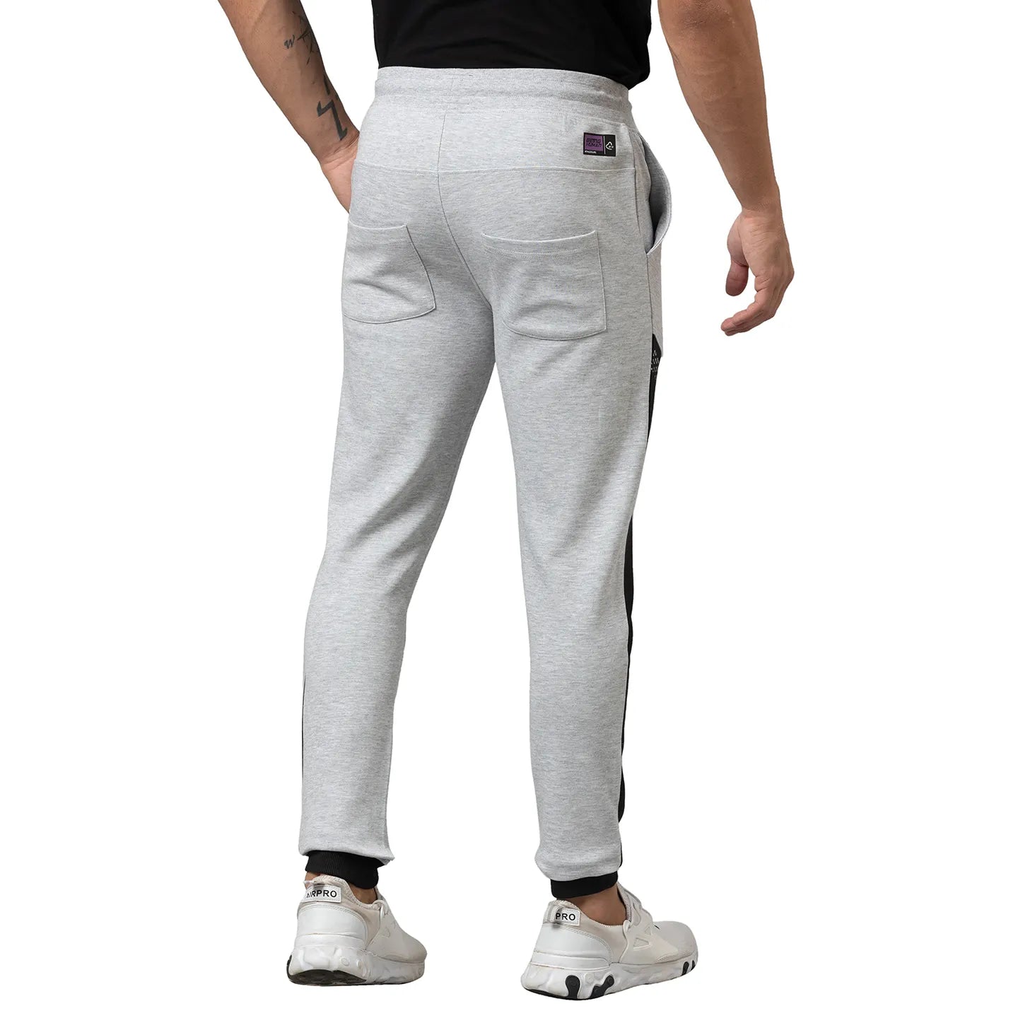 Being Human Clothing Men Regular Fit Track-Lt. Grey