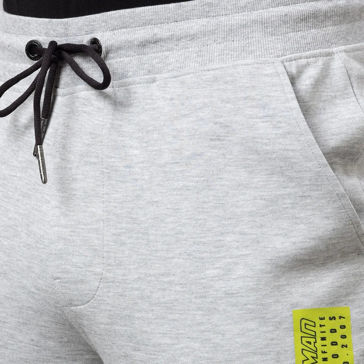 Being Human Clothing Men Regular Fit Track-Lt. Grey