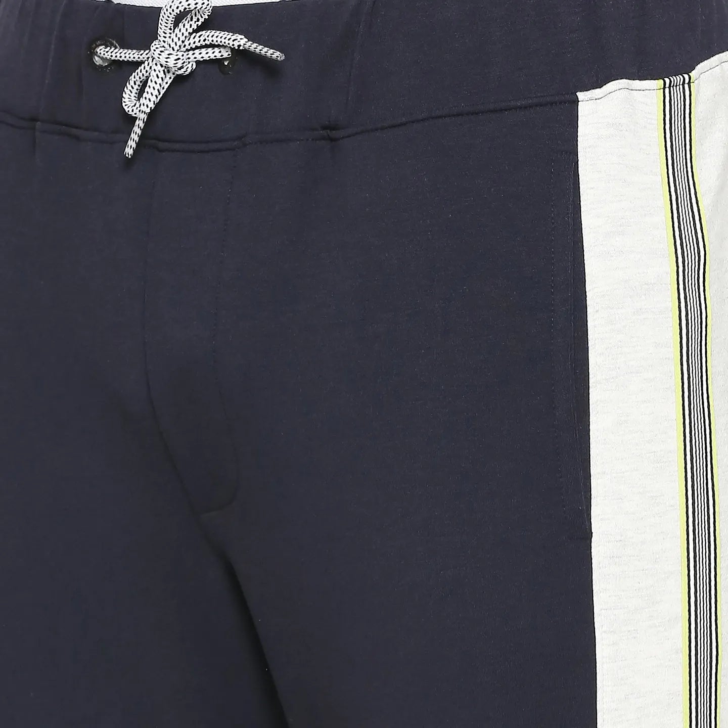 Navy Regular Fit Track Pants For Men By Being Human Clothing