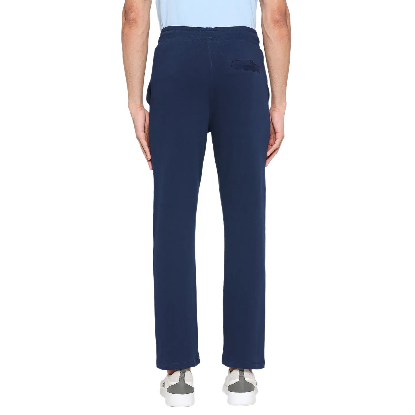 Navy Regular Fit Track Pants For Men By Being Human Clothing