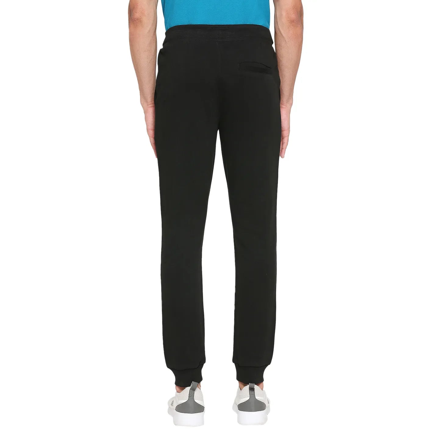 Black Regular Fit Men's Track Pants by Being Human Clothing