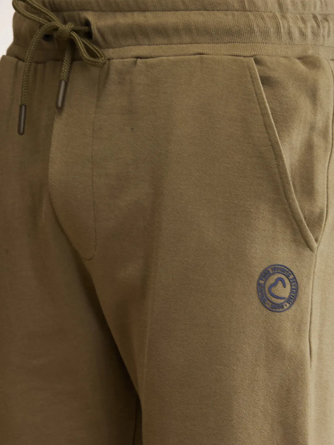 Olive Regular fit Men's Track Pants by Being Human Clothing