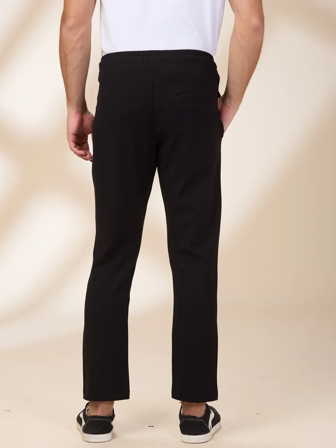 Being Human Clothing Men Black Solid Track