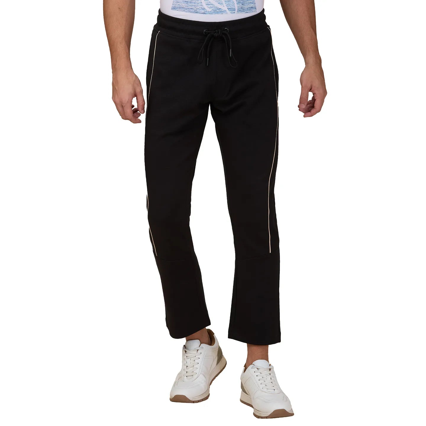 Being Human Clothing Men Black Solid Track