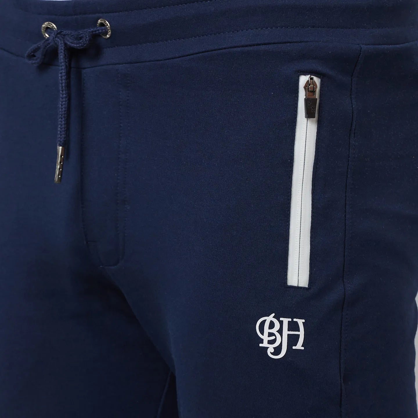 Navy Regular Fit Track Pants For Men By Being Human Clothing