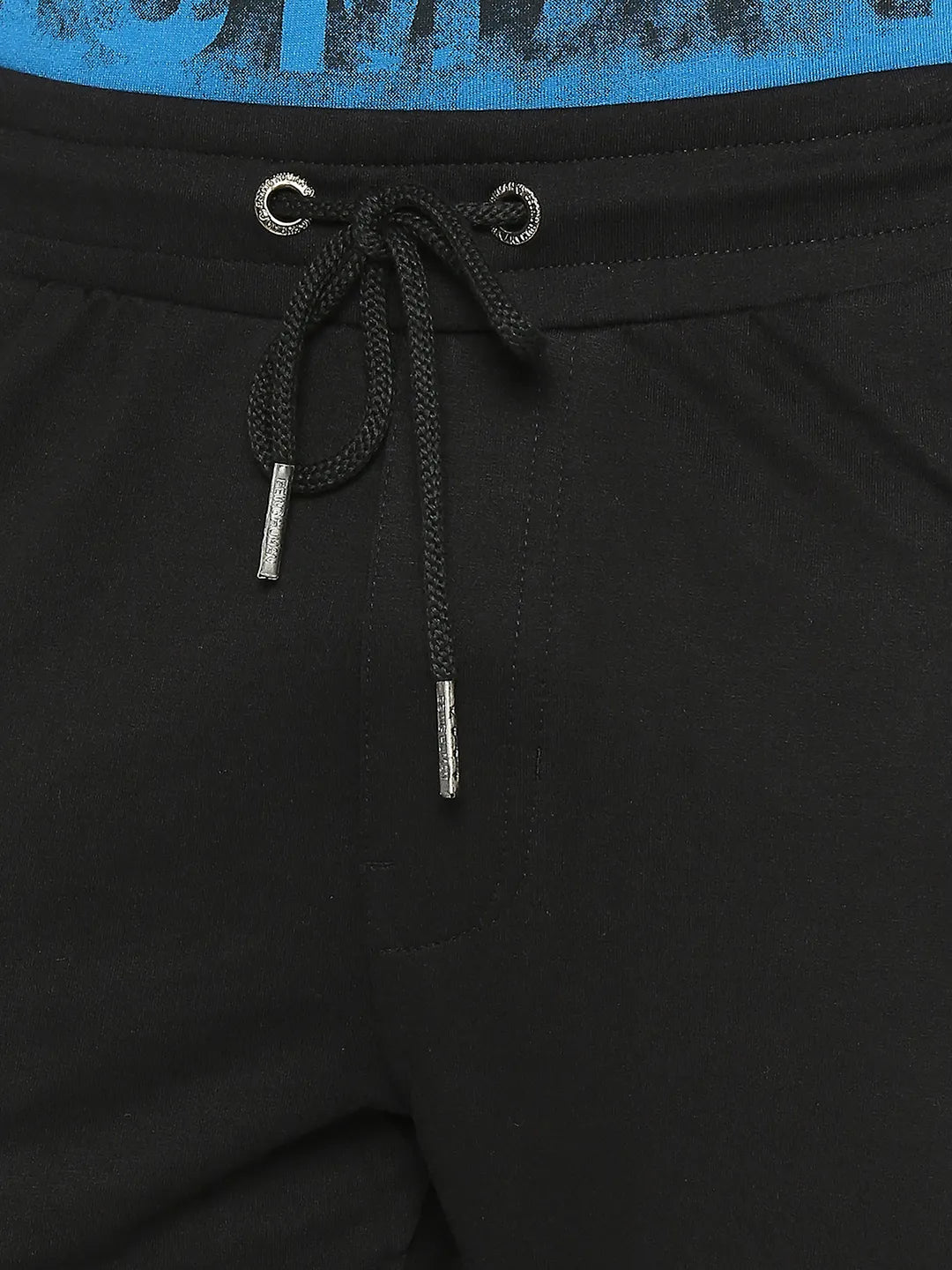 Black Regular Fit Men's Track Pants by Being Human Clothing