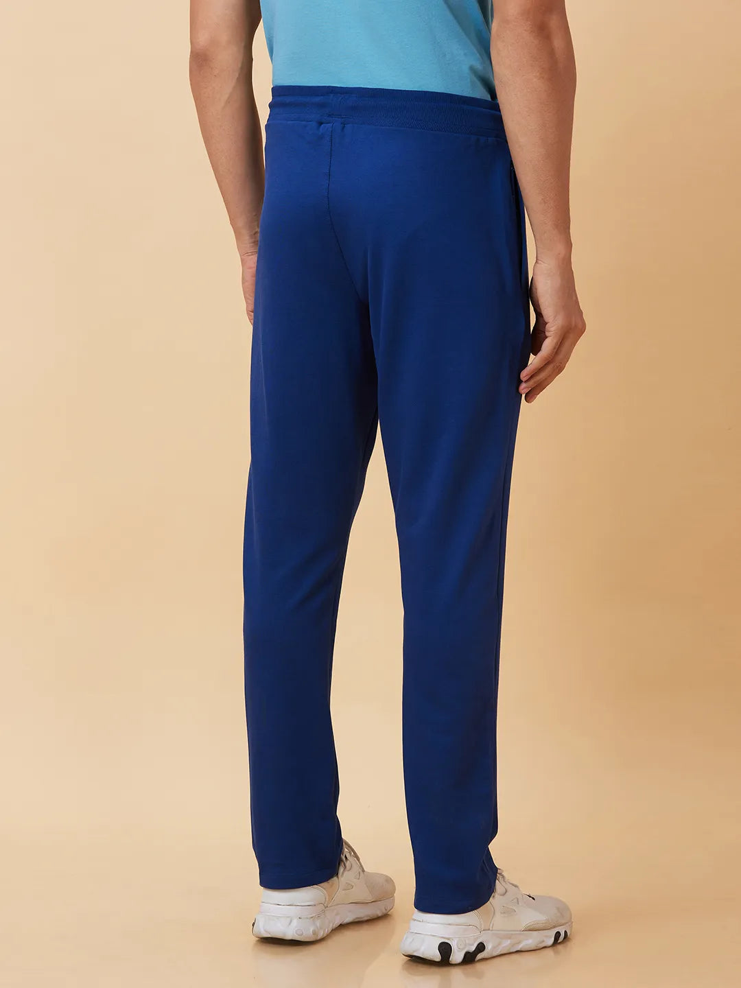 Blue Regular Fit Men's Track Pants by Being Human Clothing