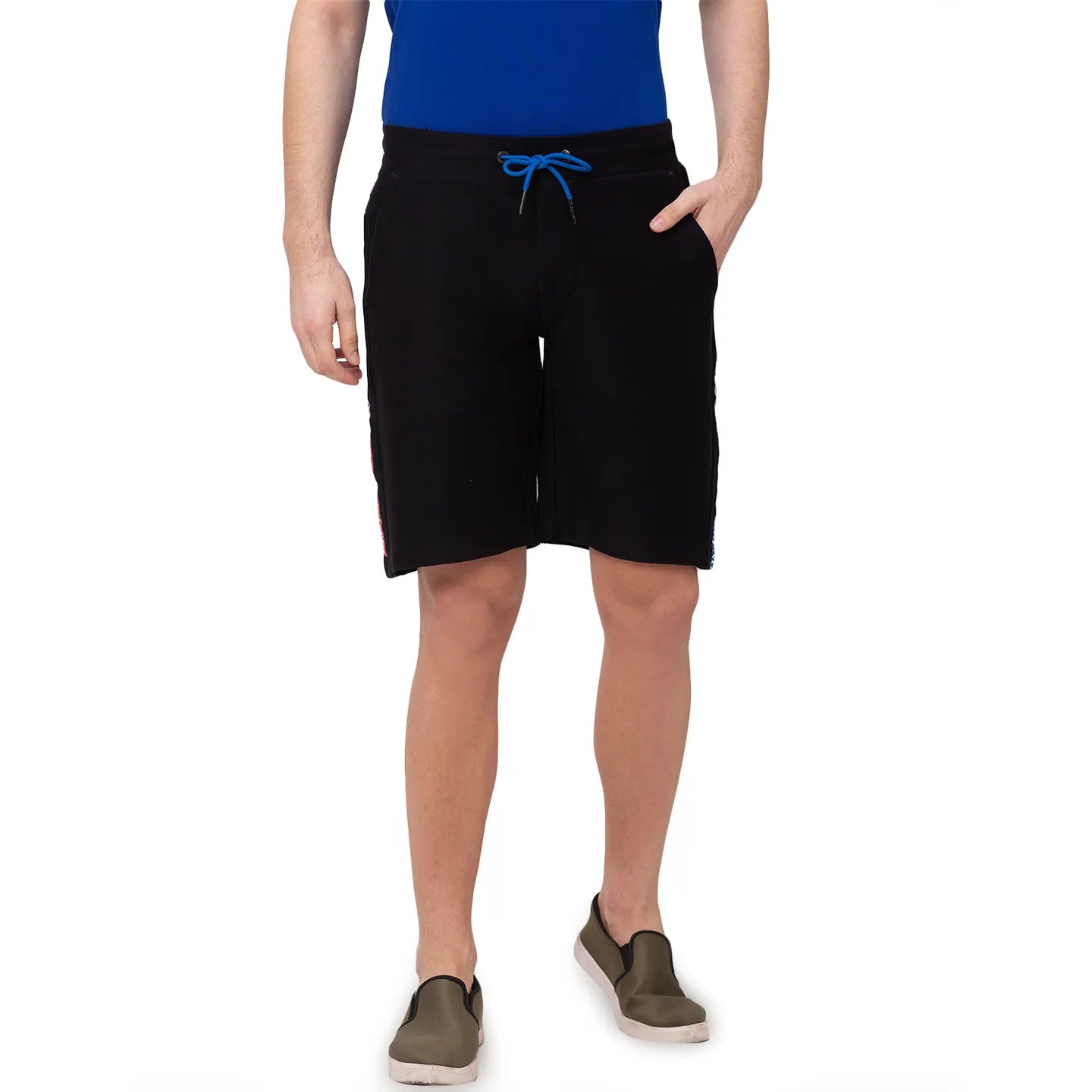 Being Human Clothing Men Regular Fit Shorts-Black