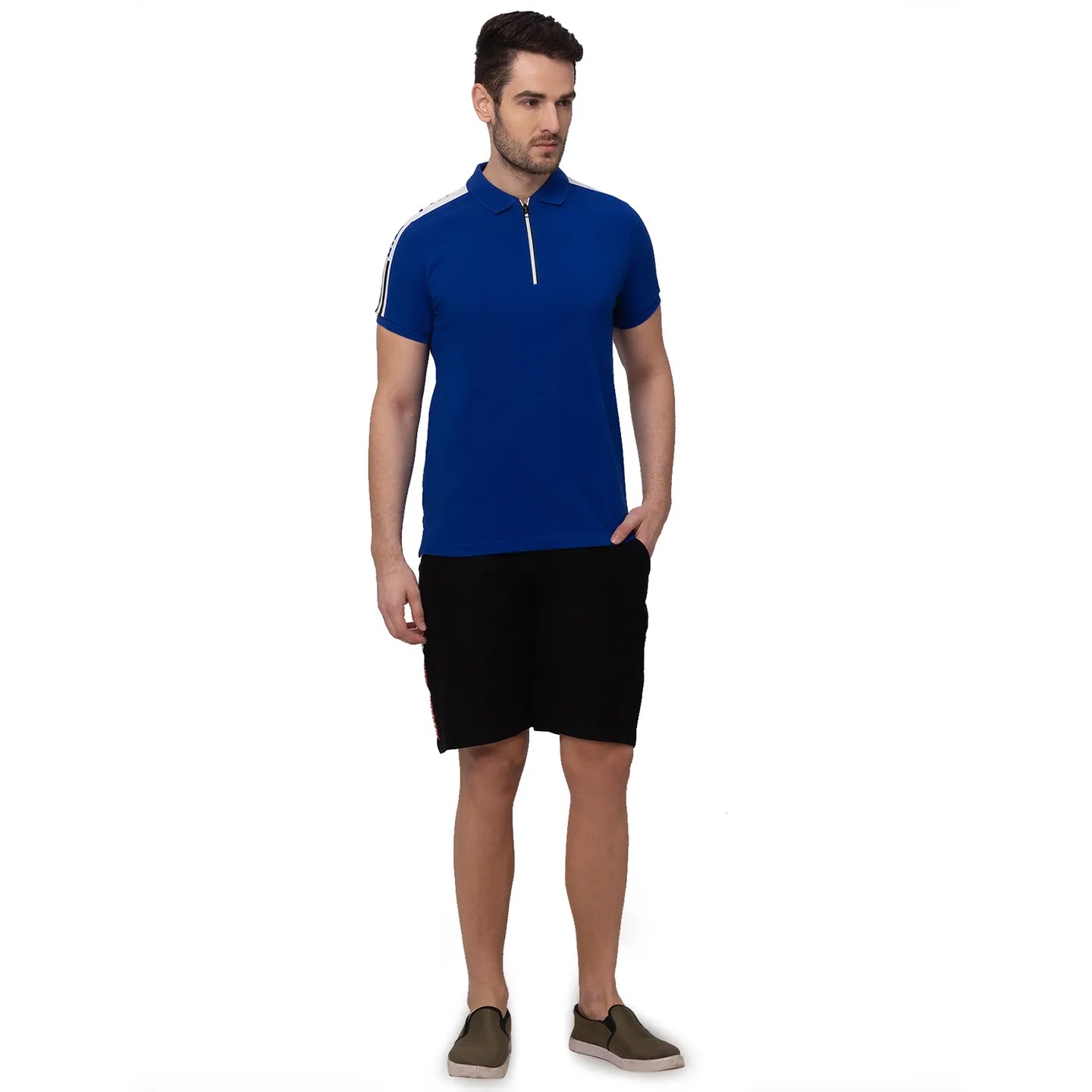 Being Human Clothing Men Regular Fit Shorts-Black