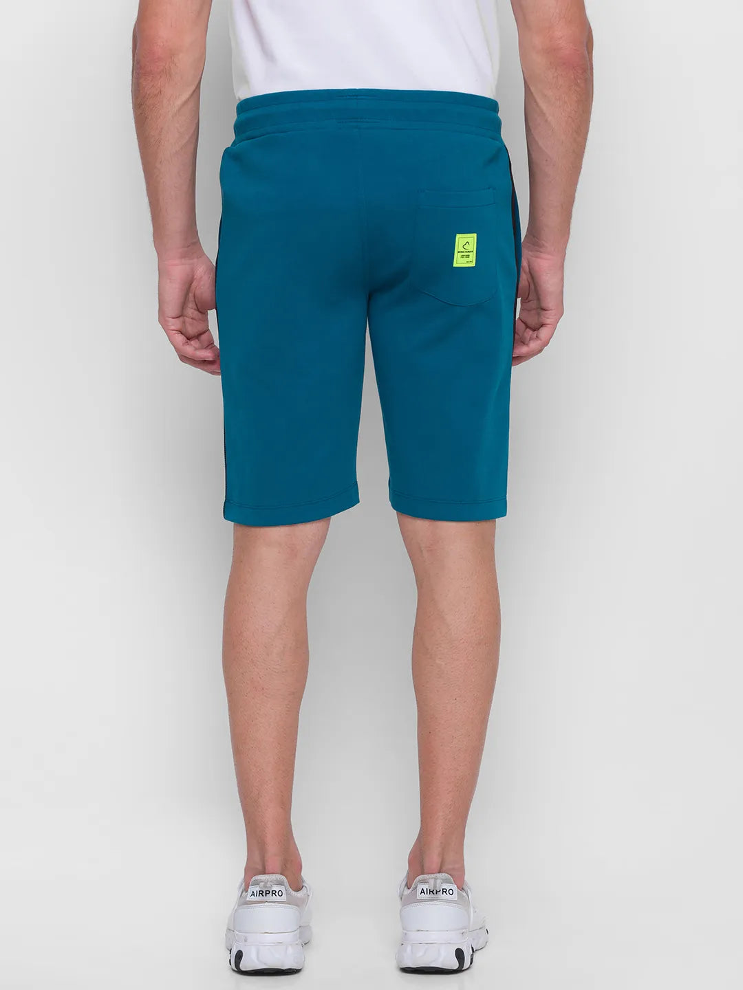 Being Human Clothing Men Regular Fit Shorts-Ocean Blue