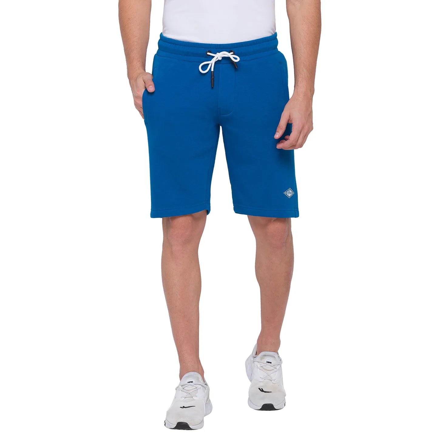Being Human Clothing Men Regular Fit Shorts-Ocean Blue