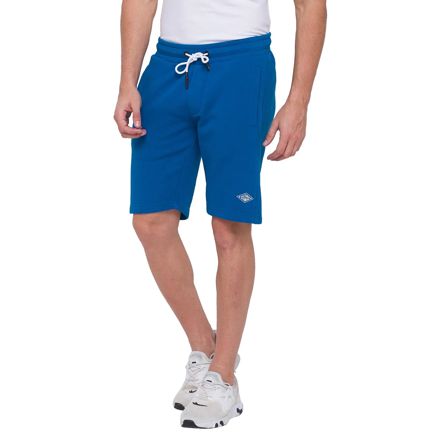 Being Human Clothing Men Regular Fit Shorts-Blue