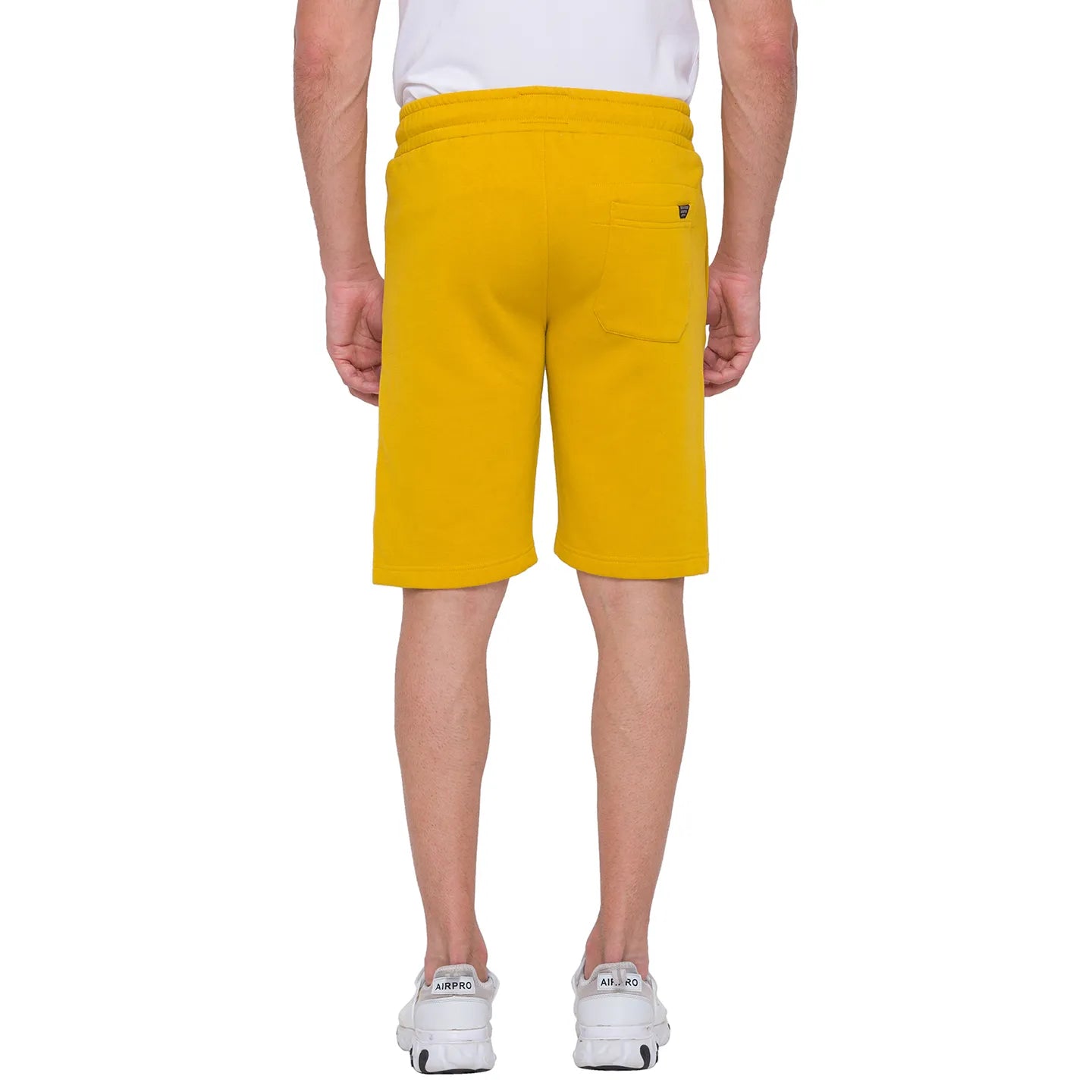 Being Human Clothing Men Regular Fit Shorts-Yellow