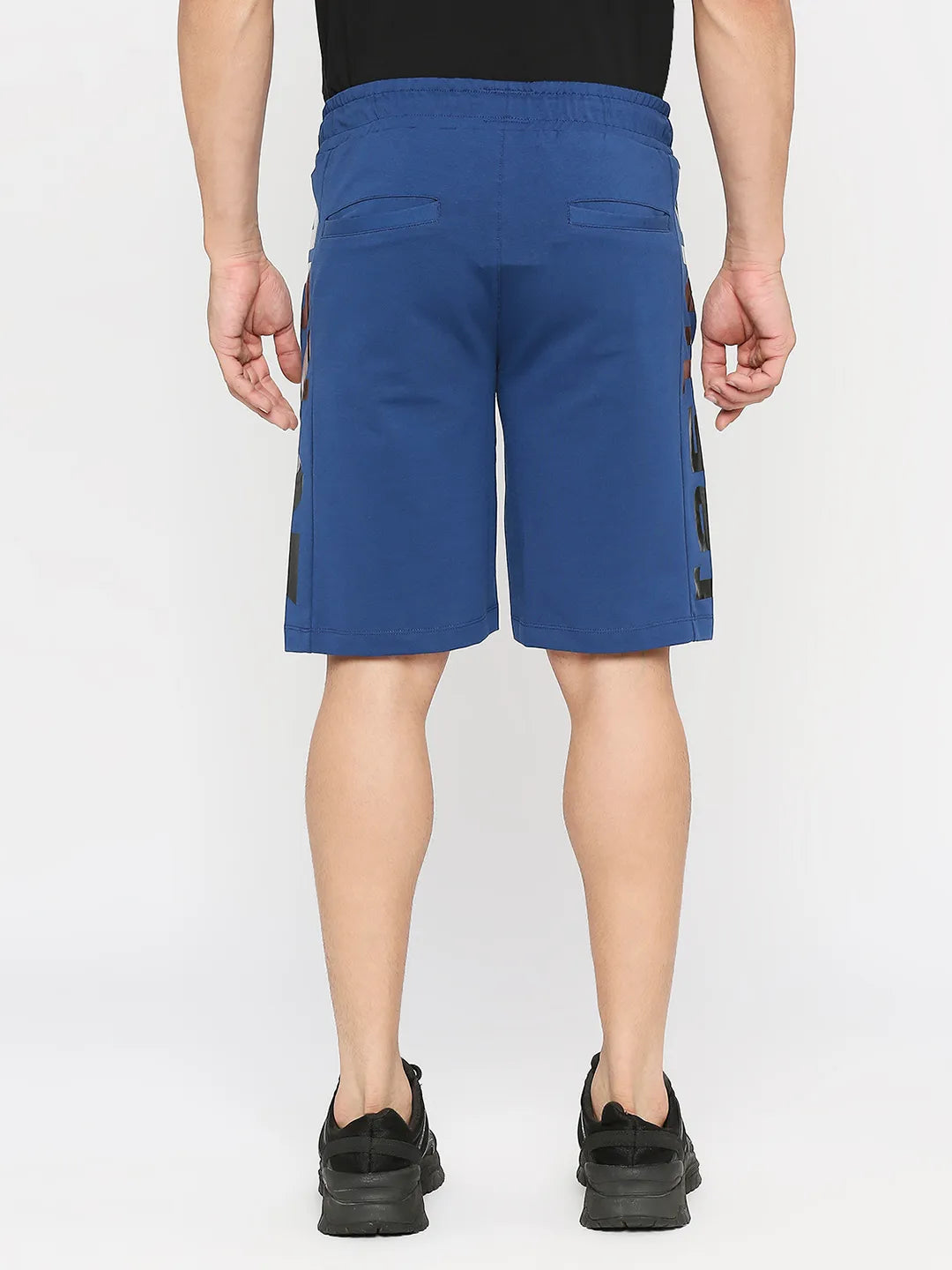 Being Human Clothing Men Regular Fit Shorts-Navy