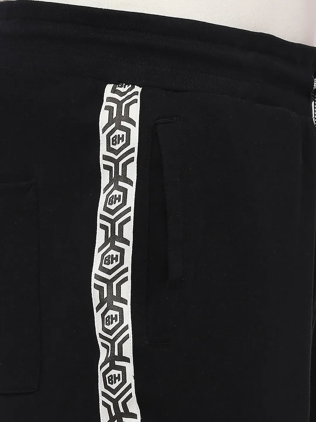 Being Human Clothing Men Regular Fit Shorts-Black