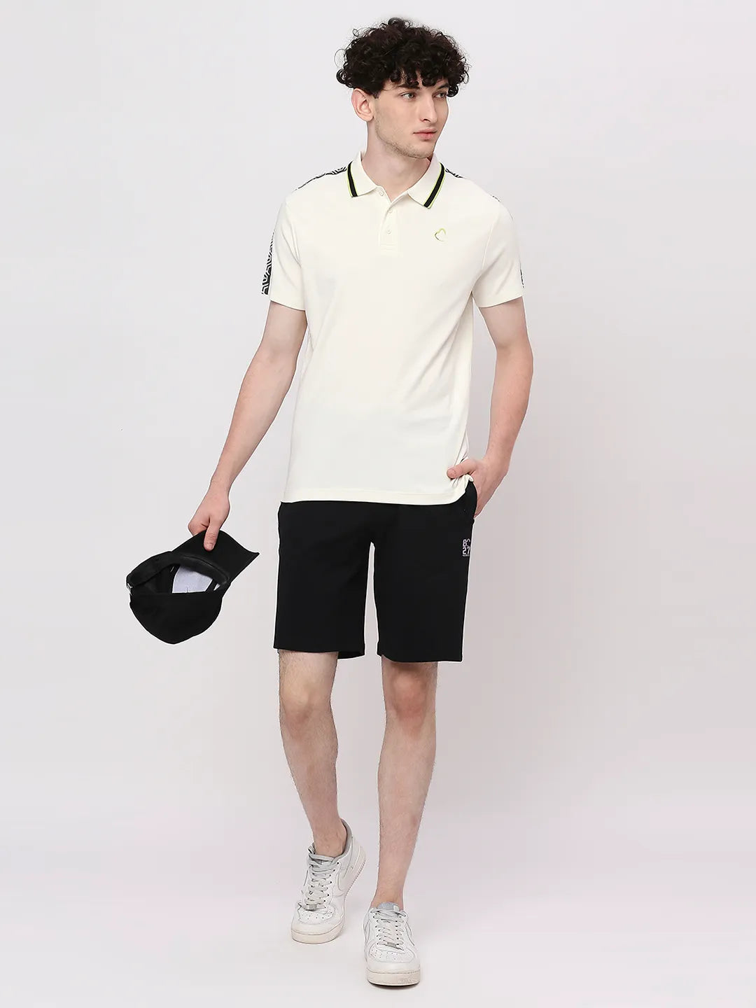 Being Human Clothing Men Regular Fit Shorts-Black