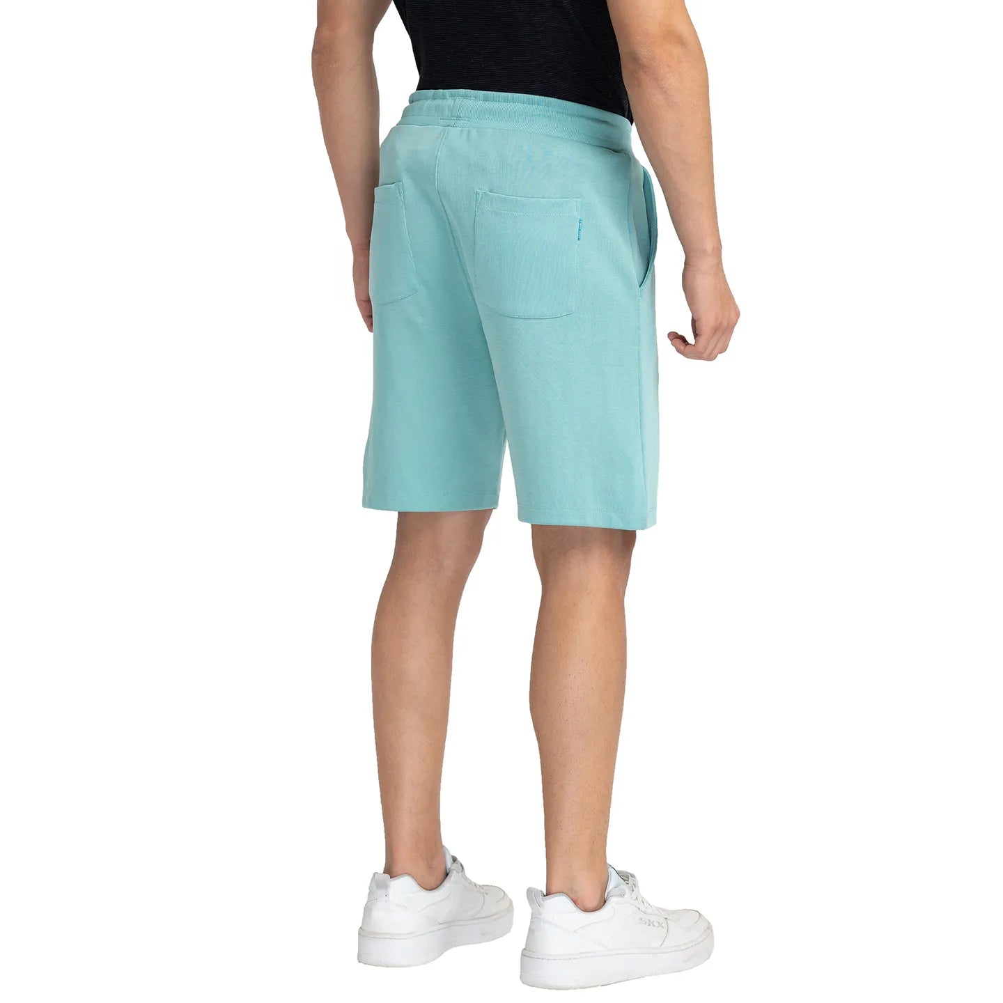 Being Human Clothing Men Regular Fit Shorts-Darkteal