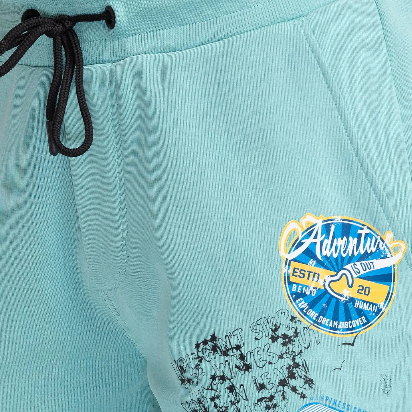 Being Human Clothing Men Regular Fit Shorts-Darkteal